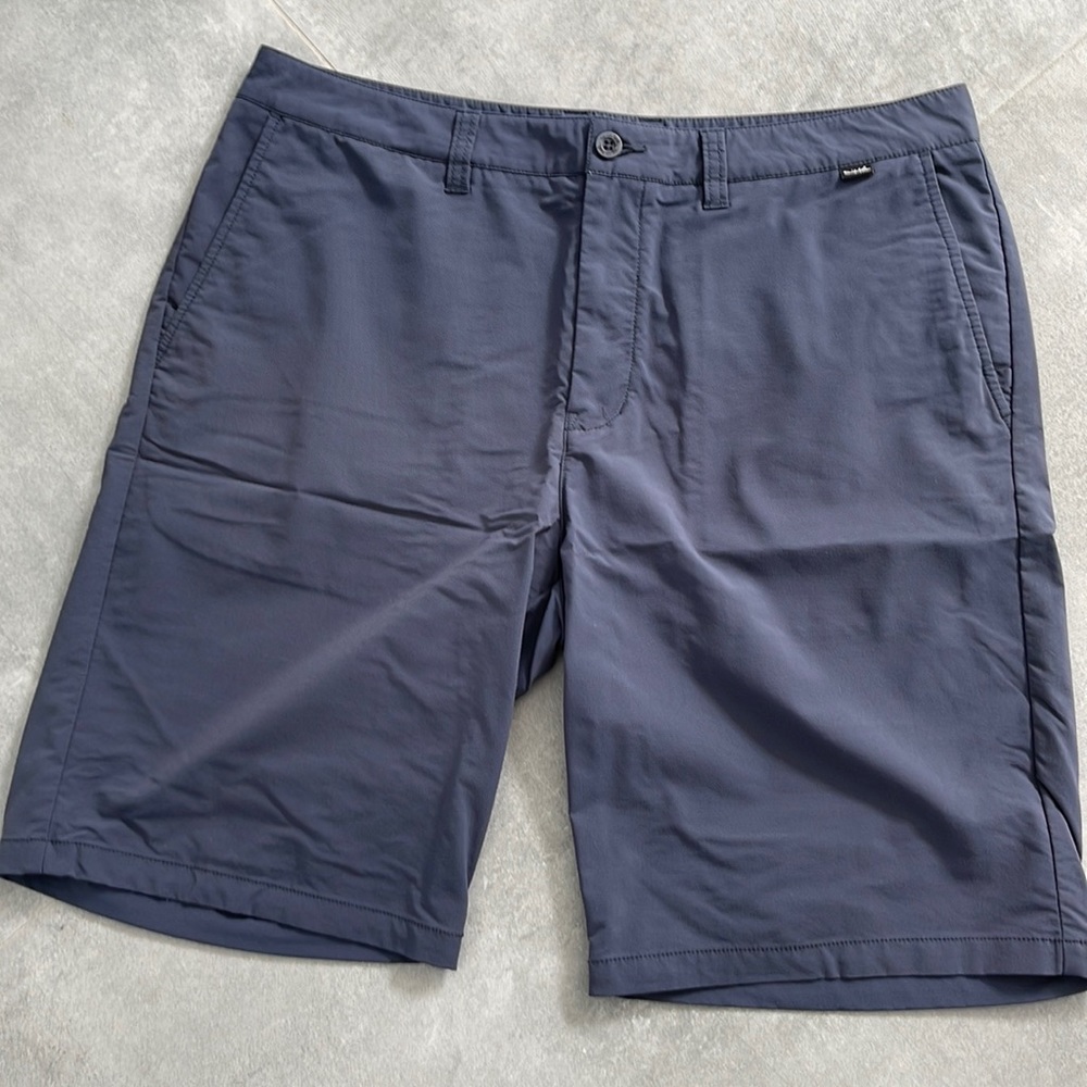 Travis Mathew Navy golf shorts.  36W